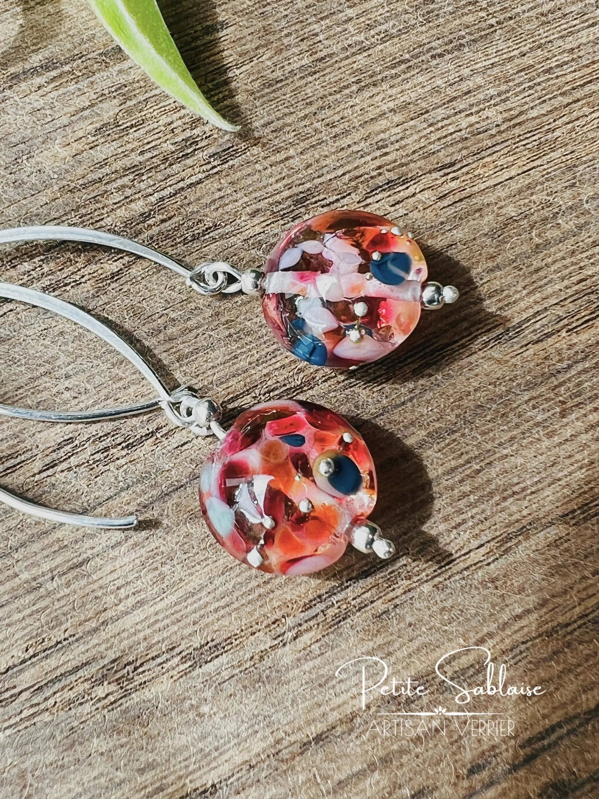 Boucles d'oreilles Artisanales en Argent "Gypsy" - Petite Sablaise